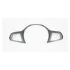 ABS Carbon Fiber Look Steering Wheel Cover Trim Frame For 20-22 BMW 3 Series G20