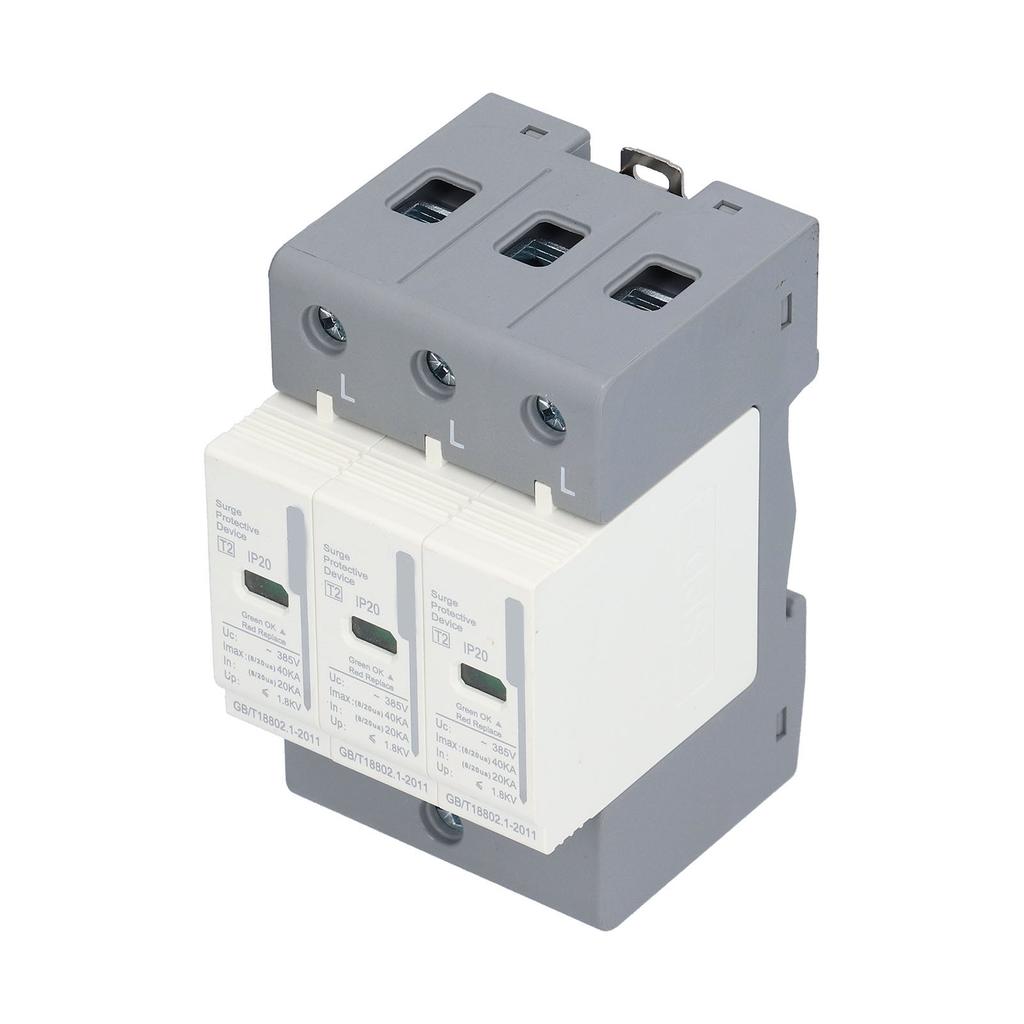 BERM Устройство защиты от перенапряжения Разрядник SPD Защита электрической цепи 220 В 380 В 3P40KA