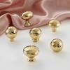 Brass Ball Furniture Pull Handles Hand-Forged Hammer Cabinet Handles Door Drawer Knob Kitchen Wardrobe Cupboard Pulls