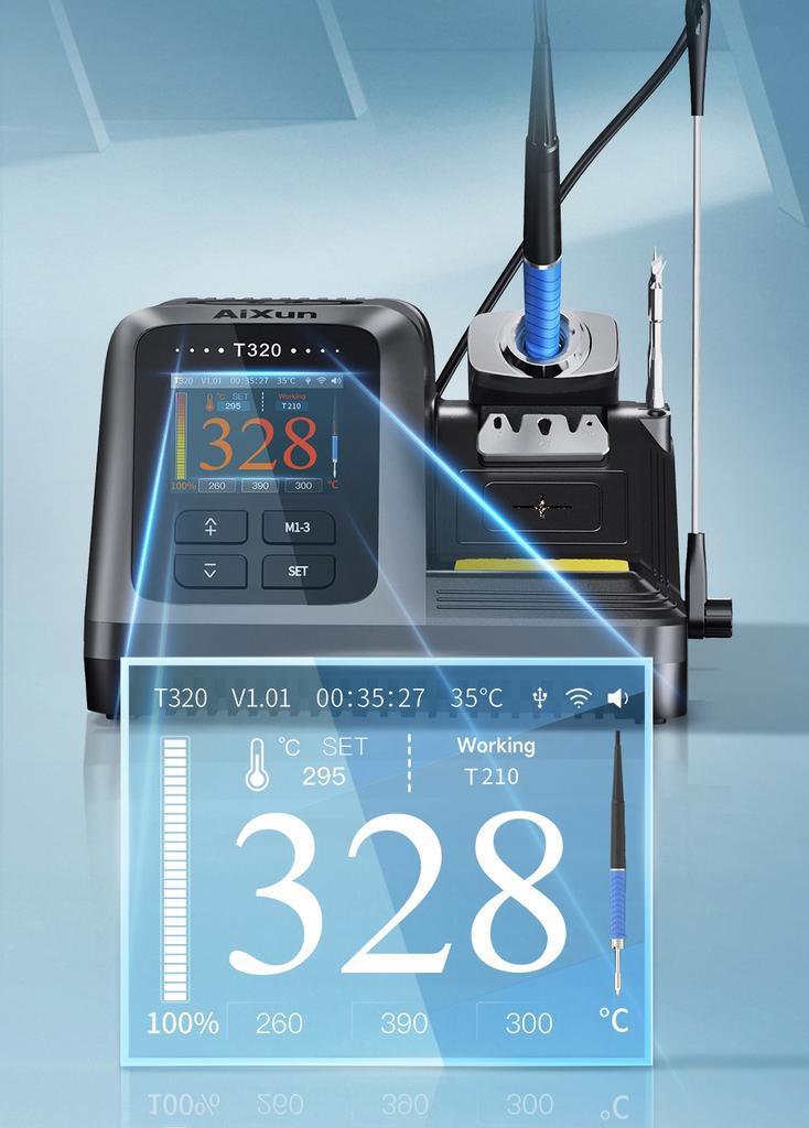 Aixun T320 200W Kolba 210 + 3Groty + Kolba 245 + 3Groty