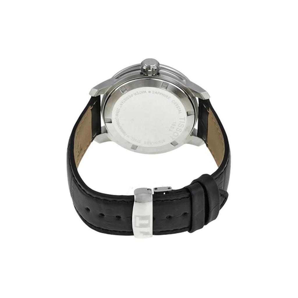 Tissot Спортивная коллекция Кварцевый механизм Мужские часы Часы 39,3 мм Черный циферблат Корпус из нержавеющей стали T055.410.16.057.00