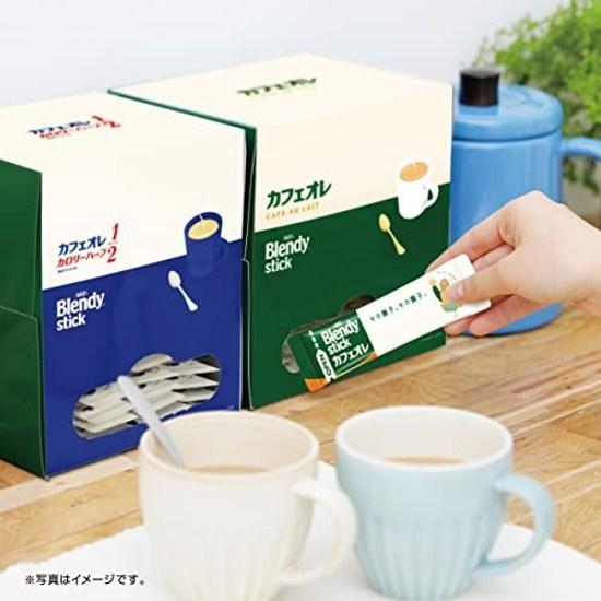 AGF Blendy Stick Cafe Au Lait Calorie Half 100 Sticks Coffee Reduced Sugar