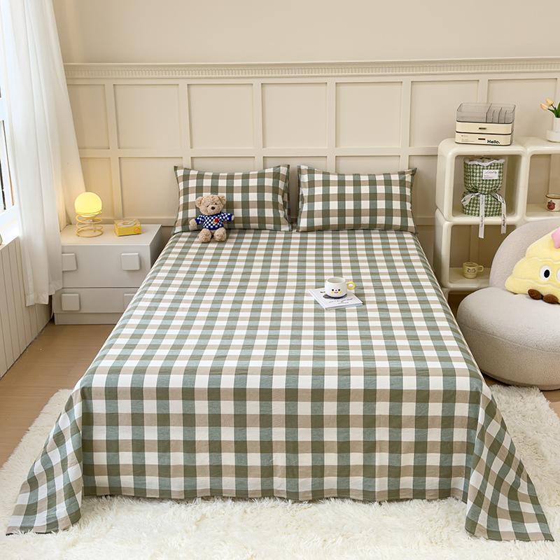 100% хлопок простыня в полоску простыня для кожи постельное белье для взрослых и детей простыни sabanas para cama (Нет наволочки)