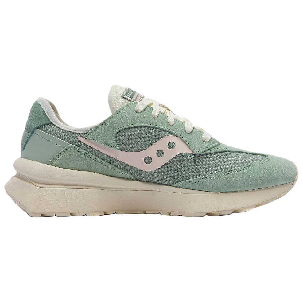 SAUCONY Jazz Renew V2 Универсальные Удобные Нескользящие Прочные Низкие Повседневные Кроссовки для Образа Жизни Женские кроссовки Зеленый S79080-9