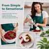 500ml Cream Whipper Plastic Decorating Tips Cream Maker Whipped Cream Dispenser  Kitchen
