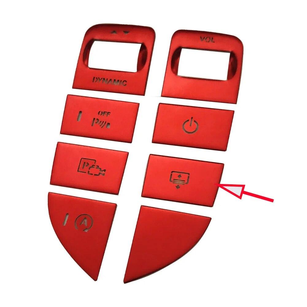 Car Styling For Mercedes Benz C E GLC Class W205 W213 X253 Center Console Gear Shift Multimedia Mouse Buttons Covers Stickers