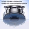Magnetic Phone Holder Vacuum Suction Stand for Car Gym Kitchen Rotating Foldable Magnetic Holder for Navigation Streaming