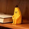 Кавайный материал PLA Тревожный Банан Украшения Желтый DIY Декор Мини Модель Настольные Фигурки Бананов Статуэтка Домашний Декор