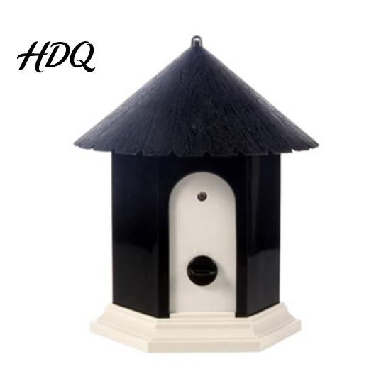 Battery Operated Bark Control Dog Pet Anti-Barking Indoor Outdoor House Shape Ultrasonic Device Deterrent