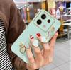 Для POCO X6 Pro M6 Pro чехол с браслетом в форме сердца, чехол с цепочкой на запястье для Xiaomi Mi POCO F5 X5, гальванический противоударный мягкий силиконовый чехол для телефона