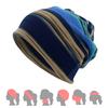 Superstore Unisex Stripe Print Scarf Beanie Cap Outdoor Convertible Windproof Hats EMA