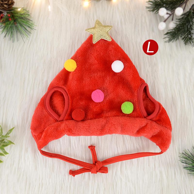 Dog Cat Christmas Hat Pets Clothes Bibs Puppy Cap Costume Accessories Navidad Xmas Home Decoration 2025 New Year Gift Bandana