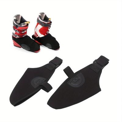 1/2 шт. Чехлы для снегоступов Dual Skate, ветрозащитные, утепленные, чехлы для лыжных ботинок, зимние лыжные спортивные теплые аксессуары