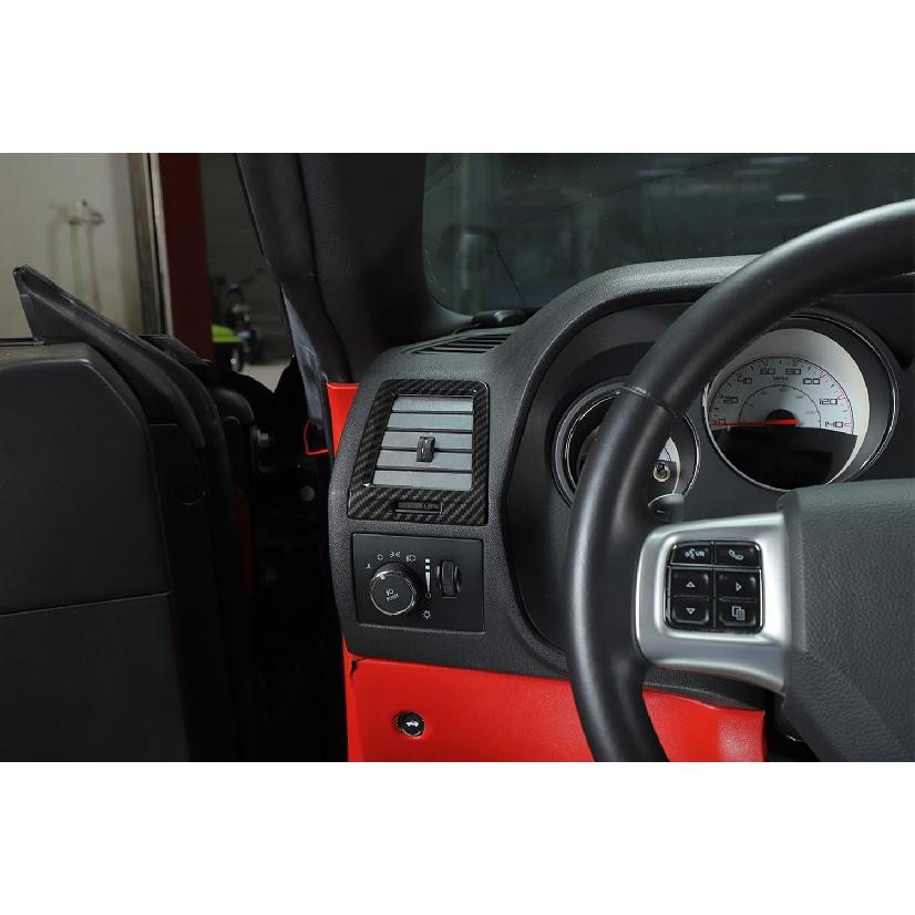 Приборная панель автомобиля, украшение на выходное отверстие для кондиционера для Dodge Challenger 2009 2010 2011 2012 2013 2014, интерьер