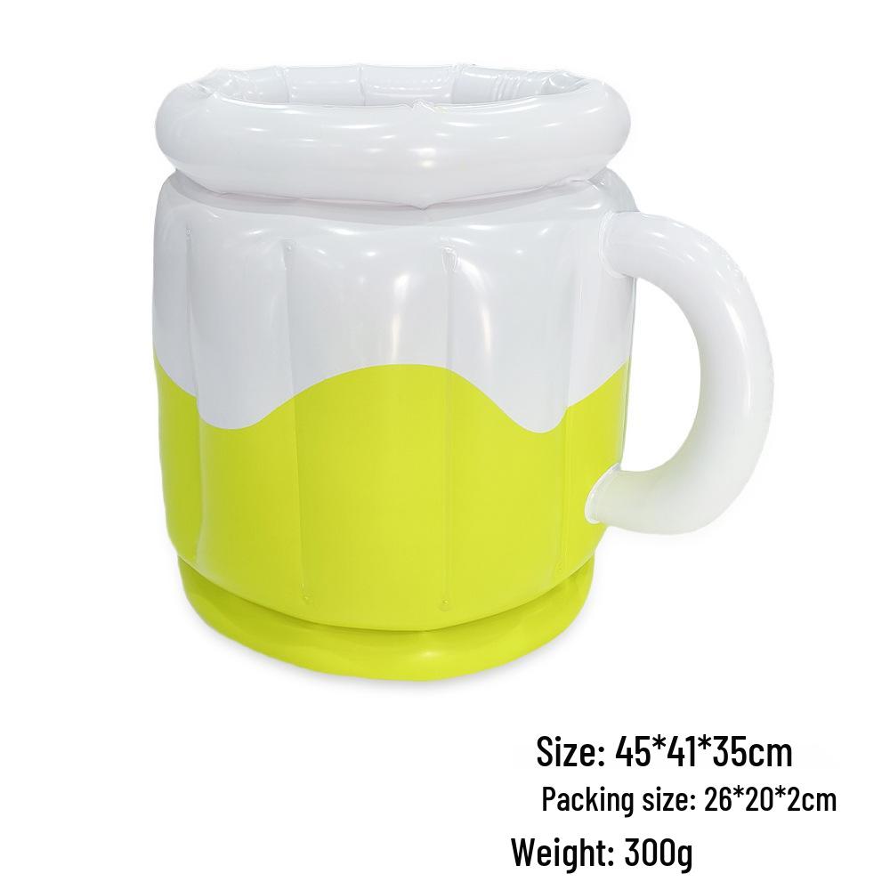 Portable Inflatable Ice Bucket for Outdoor Water Play, Beach, Camping & Beer Cups