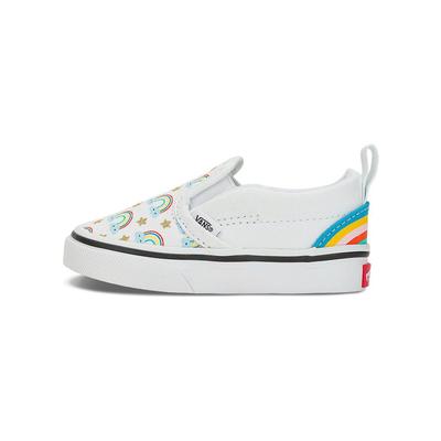 Серия Slip-On Спортивные низкие кроссовки для ходьбы Детская обувь Белый VN0A3488AHP