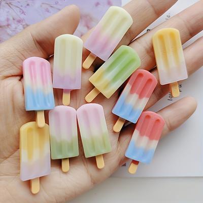 Набор из 8 магнитов на холодильник с милым мультяшным мороженым - Kawaii Kitchen & Office Decor, прочные магниты для белой доски, идеальный домашний декор