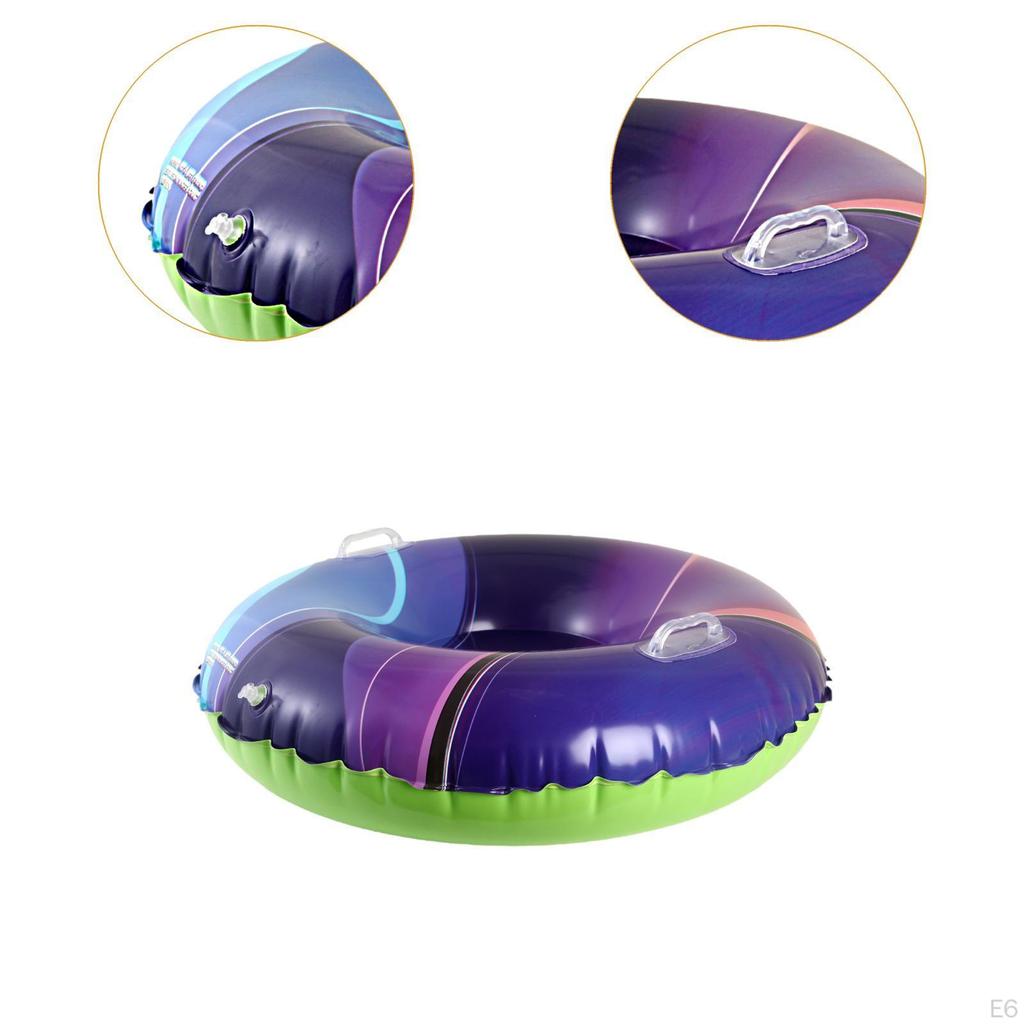 Надувные санки-тюбинг для снега, для активного отдыха, морозостойкие, зимние санки-игрушка с ручками