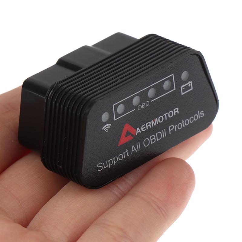 Elm327 V1.5 Wi-Fi Bluetooth 4.0 V1.5 Сканер Диагностики Автомобиля Читатель Кодов OBD2 Диагностические Инструменты Поддержка Систем Android iOS