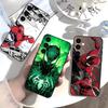 Крутой чехол для телефона L-Spider-J-Mans Для Samsung Galaxy A73, A72, A71, A70, A52, A51 Другие Мягкий черный чехол