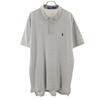 Polo by Ralph Lauren Short Sleeve Polo Shirt L Gray Fawn Men's Used