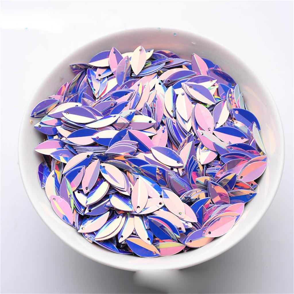 Золотые блестки пайетки своими руками 6 × 15 мм трехмерные бусины свадебное платье аксессуары аксессуары украшения для вечеринки пайетки