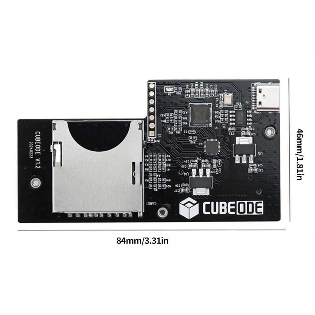 CUBEODE V1.2 Эмулятор оптического привода для игровой консоли GameCube Без SD2SP2/SDGecko Эмулятор оптического привода для игровой консоли NGC GameCube