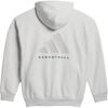 adidas Худи для баскетбола унисекс светло-серое IZ4912