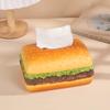 Hamburg Tissue Box Simulation Creativity Is Okay, Retro Living Room Drawer Paper Box, Home Fun Decoration Ornaments