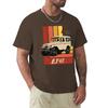 Мужская футболка Retro Land Cruiser FJ40 Jdm Humorous 100% Cotton Tee Shirt Short Sleeve Top Speed Car T Shirts Tops