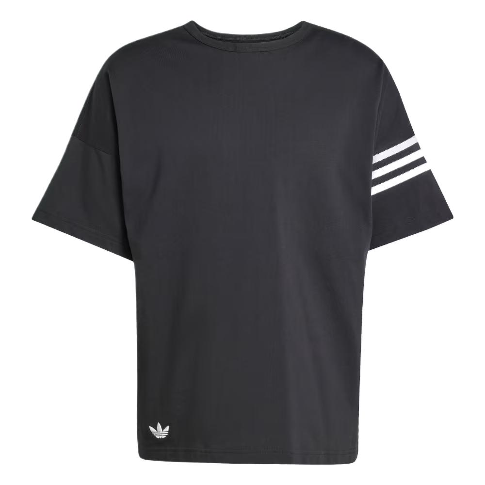 Adidas Originals Neuclassics Loose Fit Crew Neck Comfortable Soft Short Sleeve T-Shirt Men Tops Black JC9935