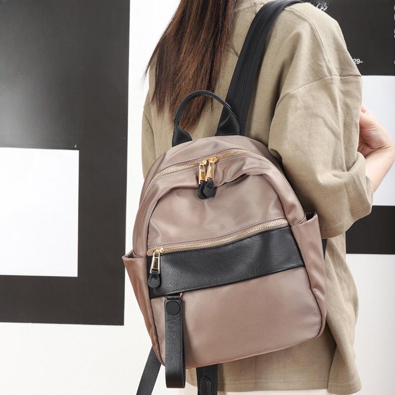 Рюкзак женский Тайваньский тканевый рюкзак легкий высококачественный женский рюкзак для поездок на работу дамы двойные плечи и спина