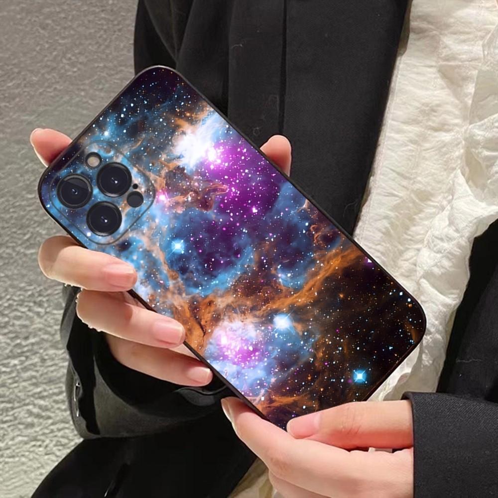 Чехол для телефона 'Космическая Вселенная Галактика' для iPhone 15 14 11 12 13 Mini Pro XS Max Чехол 6 7 8 Plus X XR SE 2020 Funda Shell