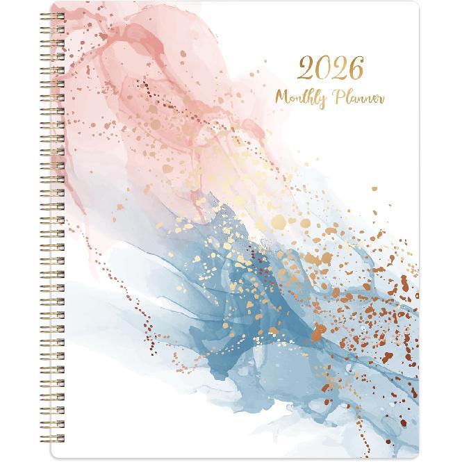 2026 Monthly Planner - 2026 Planner from January to December, Calendar Planner with Tabs, Inner Pocket, 8.5‘’ x 11‘’