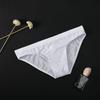 Men Briefs Stretchy Breathable Comfortable Soft See Through Ice Silk Sexy Low Waist Panties Daily Life