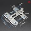 Guard Latch Bolt Sliding Window Door Lock Handle Stainless Steel Safety Chain