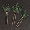 Handmade Pearl Hairpins U-Shaped Updo Decoration Vintage Hair Jewelry Gift  for Women