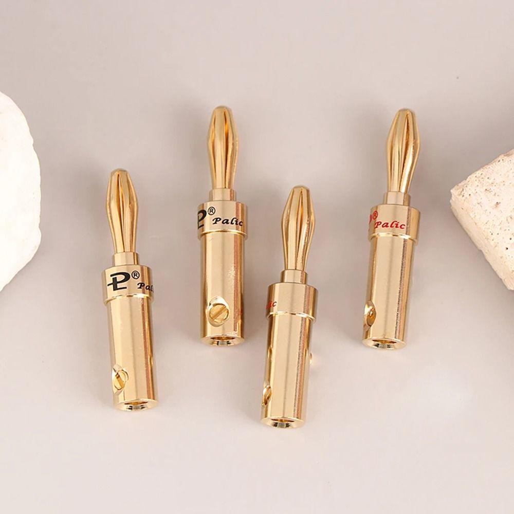 2 шт. Музыкальный акустический кабель Cross Banana Speaker Plug Black Red Audio Banana Connectors