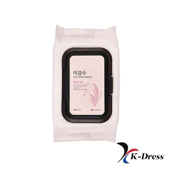 The Face Shop Rice Water Bright Cleansing Wipes 50 Sheets