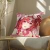 U-Umamusume Cushion Cover Soft Short Plush Pillow Cover Smooth Cozy Texture Aesthetic Cushion Case Home Decor