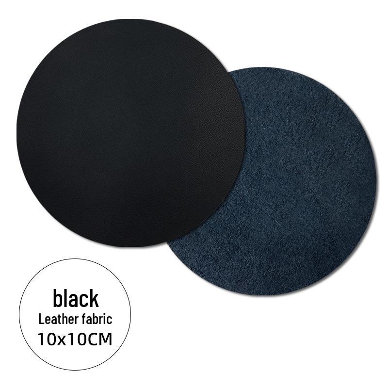 Двусторонние водонепроницаемые нескользящие подставки Cross-Border из искусственной кожи - настраиваемые изоляционные прокладки с корпоративным логотипом