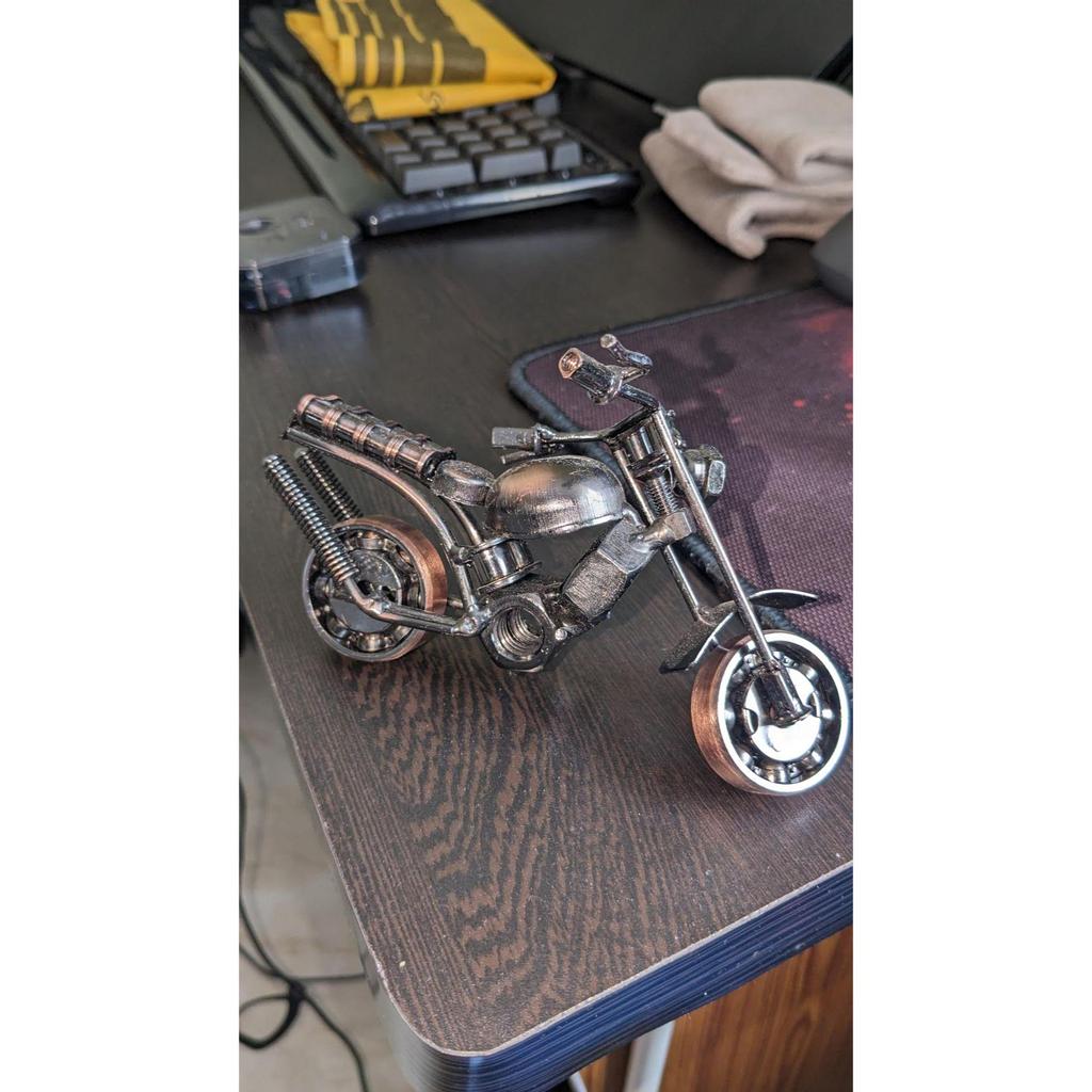 Миниатюрная фигурка Iron Bike, стандартная, коричневая, 1 шт.