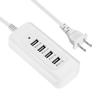 4 USB Fast Charging 4 Ports Plug Power Strip Charger 3.0 Socket Adaptors Extension Plugs Electr N3B2
