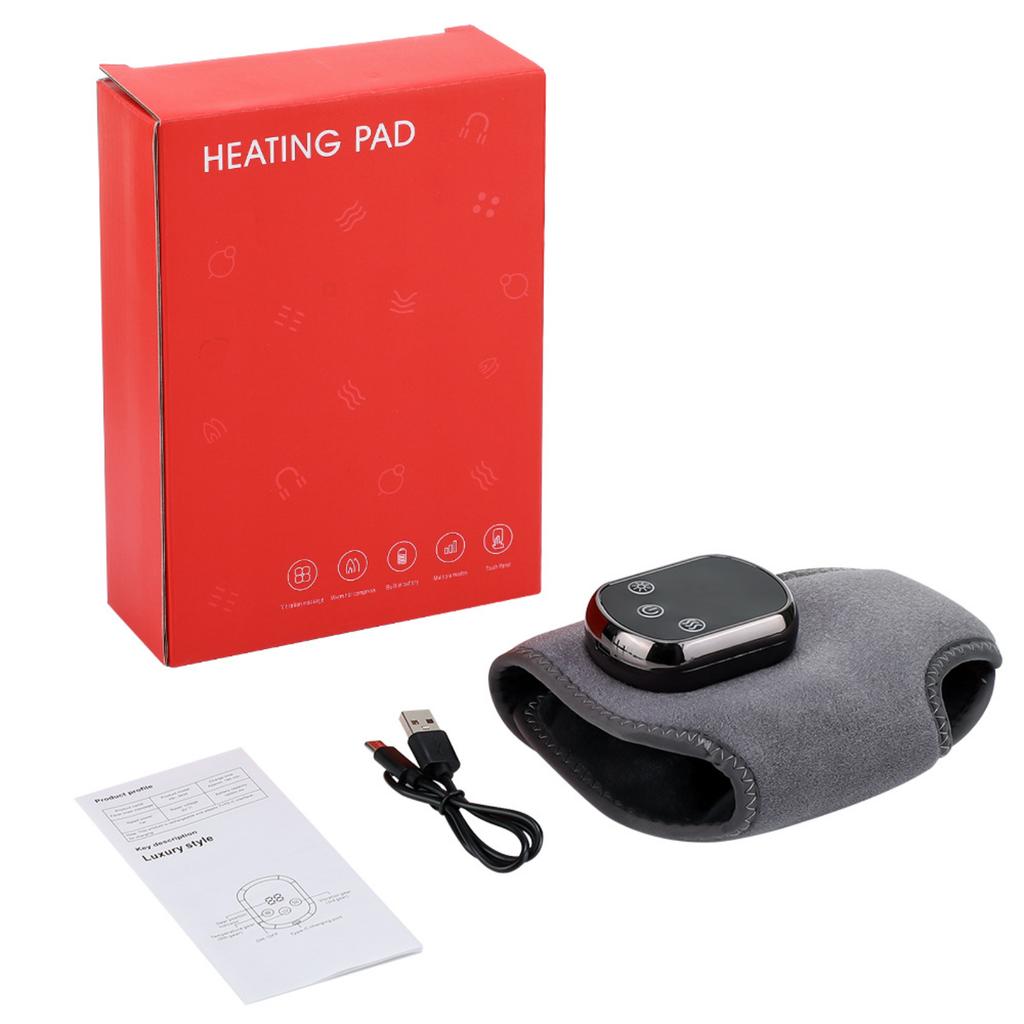 Foot Massager, Electric Heated Foot Care, With 3 Vibration Modes And 5 Temperature Levelss
