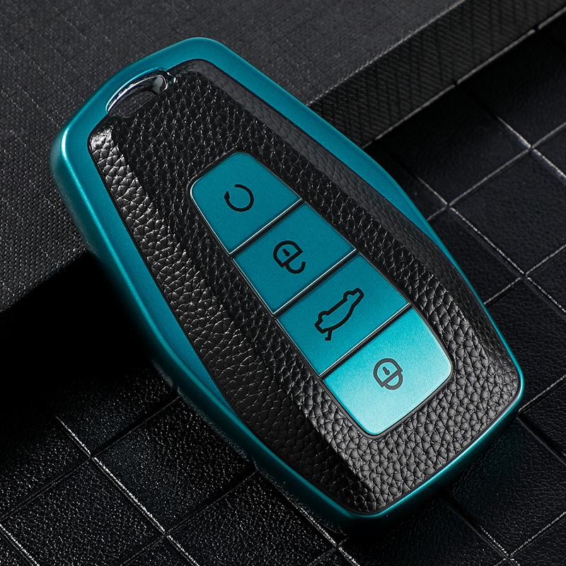 Чехол для дистанционного ключа из ТПУ для Geely Coolray Atlas Boyue NL3 Emgrand X7 EX7 SUV GT GC9 Borui, защитный чехол для автомобильного ключа