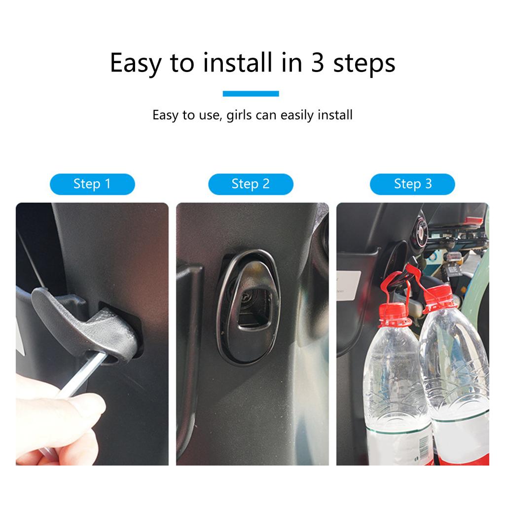 Металлический крючок для подвешивания со складной конструкцией. Компактный складной крючок, простой в использовании для мотоциклов и электроскутеров.