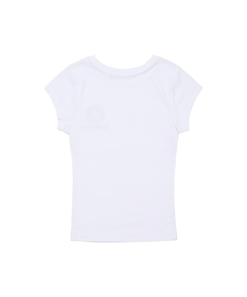 WELLBEING EXPRESS Peace Pigeon Tee White