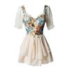 Swimsuit Female Summer Dress Fairy Medium Sleeve Student Korean ins Skinny Belly Cover Hot Spring Conservative Large Size Swimsuit