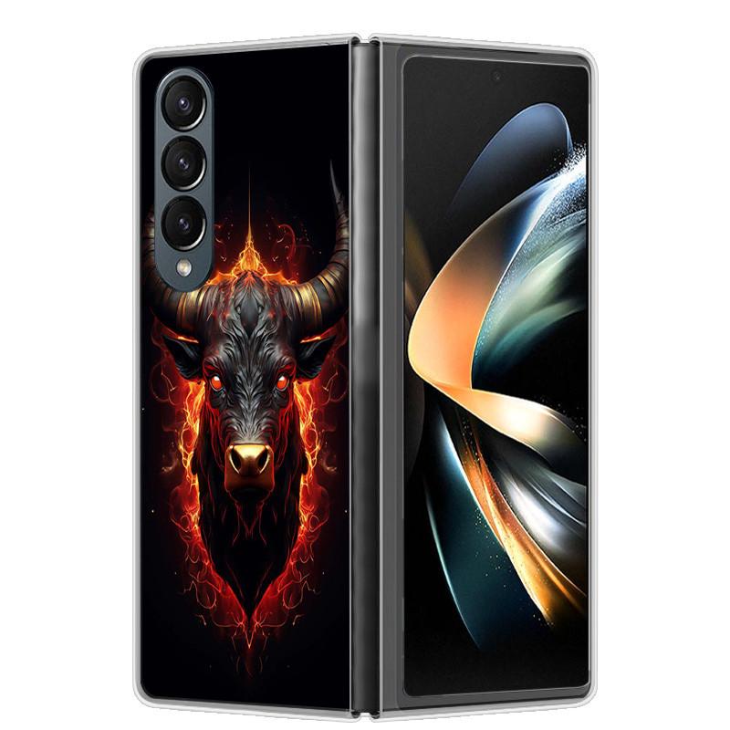 Для Samsung Galaxy Z Fold6 Fold5 Z Fold 2 3 4 5 6 Fold5 Чехол для телефона астронавт Силиконовая задняя крышка Для Galaxy Z FOLD 6Funda Coque
