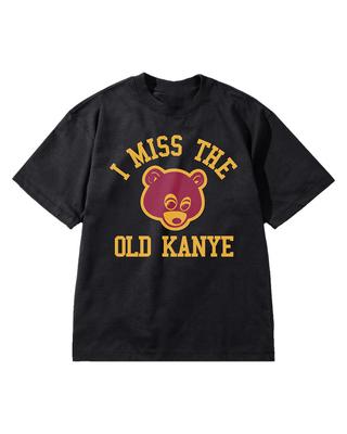 Я скучаю по старой футболке Kanye с коротким рукавом, унисекс, смешной дизайн, футболка Kanye S-5XL, унисекс